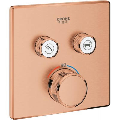 Термостат Grohe Grohtherm SmartControl 29124DL0 для ванны с душем, теплый закат