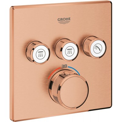 Термостат Grohe Grohtherm SmartControl 29126DL0 для душа, теплый закат