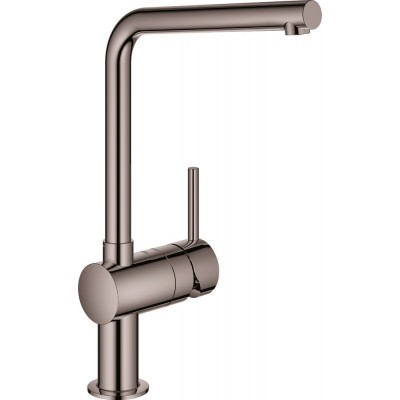 Смеситель Grohe Minta 31375A00 для кухонной мойки, темный графит