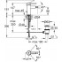 Смеситель Grohe Essence New 32935A01 для биде, темный графит
