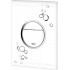 Кнопка смыва Grohe Nova Cosmopolitan 38847LI0 белая с черным