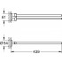 Полотенцедержатель Grohe Essentials 40371AL1 темный графит