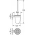 Ершик Grohe Essentials Cube 40513DC1 суперсталь
