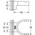 Крючок Grohe Selection 41049AL0 темный графит