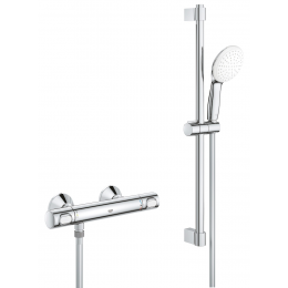 Термостат для душа Grohe Grohtherm 500 34796001 с душевым гарнитуром Термостат для душа Grohe Grohtherm 500 34796001 с душевым гарнитуром