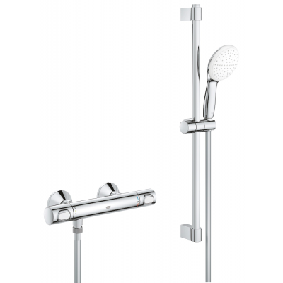 Термостат для душа Grohe Grohtherm 500 34796001 с душевым гарнитуром купить с доставкой. 100% Оригинал. Гарантия! Термостат для душа Grohe Grohtherm 500 34796001 с душевым гарнитуром купить с доставкой. 100% Оригинал. Гарантия!