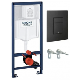 Инсталляция для подвесного унитаза 3 в 1, Rapid SL, Grohe 38811KF0 комплект с клавишей