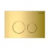 Комплект GROSSMAN 97.4455S.01.300 инсталляция с клавишей смыва золото глянец+унитаз GR-4455S безободковый