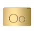 Комплект GROSSMAN 97.4455S.05.30M инсталляция с клавишей смыва золото глянец+унитаз GR-4455S безободковый