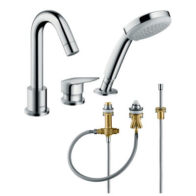 Смеситель для ванны со скрытой частью Hansgrohe Logis 71313000S хром купить с доставкой. 100% Оригинал. Гарантия! Смеситель для ванны со скрытой частью Hansgrohe Logis 71313000S хром купить с доставкой. 100% Оригинал. Гарантия!