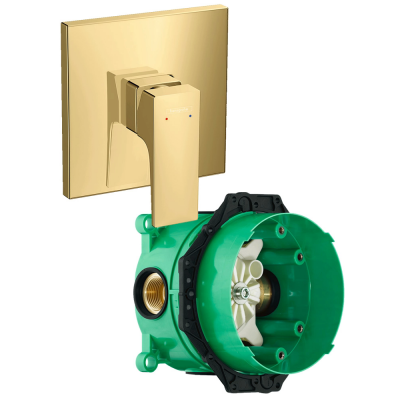 Смеситель для душа со скрытой частью Hansgrohe Metropol 32565990S золото купить с доставкой. 100% Оригинал. Гарантия!