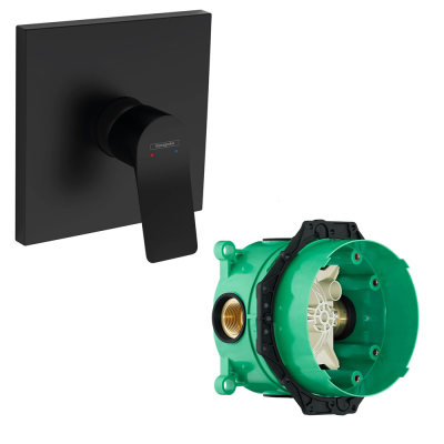 Смеситель для душа со скрытой частью Hansgrohe Vivenis 75615670S черный матовый купить с доставкой. 100% Оригинал. Гарантия! Смеситель для душа со скрытой частью Hansgrohe Vivenis 75615670S черный матовый купить с доставкой. 100% Оригинал. Гарантия!