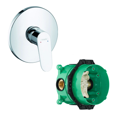 Смеситель для душа со скрытой частью Hansgrohe Focus E2 31965000S хром купить с доставкой. 100% Оригинал. Гарантия!