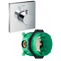 Термостат со скрытой частью Hansgrohe ShowerSelect Highflow 15760000S Термостат со скрытой частью Hansgrohe ShowerSelect Highflow 15760000S