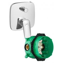 Смеситель для ванны со скрытой частью Hansgrohe Logis 71405000S хром Смеситель для ванны со скрытой частью Hansgrohe Logis 71405000S хром