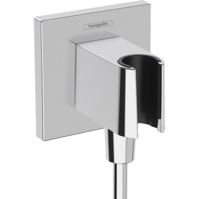 Шланговое подключение с держателем для душа Hansgrohe FixFit E 26889000 хром купить с доставкой. 100% Оригинал. Гарантия!