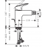 Смеситель для биде Hansgrohe Logis 71200670 черный купить с доставкой. 100% Оригинал. Гарантия!
