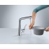 Смеситель Hansgrohe Metris Select M71 14847000 для кухонной мойки, хром