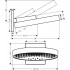 Верхний душ Hansgrohe Rainfinity 26234700