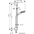 Душевой гарнитур Hansgrohe Vernis Blend 26279000 хром