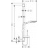 Душевой гарнитур Hansgrohe Raindance Select S 26633000 хром