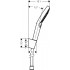 Душевой гарнитур Hansgrohe Raindance Select S 26701400 белый - хром