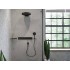 Душевая лейка Hansgrohe Rainfinity 130 26865340 шлифованный черный хром