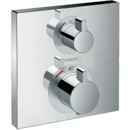 Термостат для душа Hansgrohe Ecostat Square 15714000S, хром Термостат для душа Hansgrohe Ecostat Square 15714000S, хром