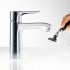 Смеситель Hansgrohe Metris 31204000 для раковины