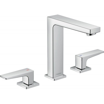 Смеситель Hansgrohe Metropol 32515000 для раковины с донным клапаном Push-Open