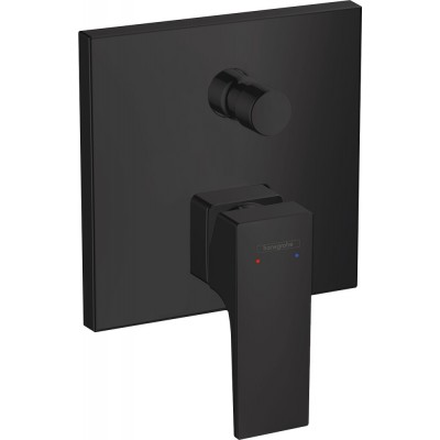 Смеситель Hansgrohe Metropol 32546670 для ванны с душем, матовый черный