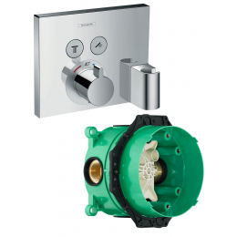 Термостат со скрытой частью Hansgrohe ShowerSelect 15765000S Термостат со скрытой частью Hansgrohe ShowerSelect 15765000S