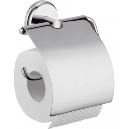 Держатель туалетной бумаги Hansgrohe Logis Classic 41623000 с крышкой
