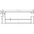 Полотенцедержатель Hansgrohe AddStoris 41743670 черный