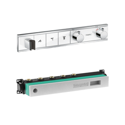 Термостат для душа со скрытой частью Hansgrohe RainSelect 15356400S на 3 потребителя купить с доставкой. 100% Оригинал. Гарантия! Термостат для душа со скрытой частью Hansgrohe RainSelect 15356400S на 3 потребителя купить с доставкой. 100% Оригинал. Гарантия!