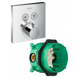 Термостат со скрытой частью Hansgrohe ShowerSelect 15763000S Термостат со скрытой частью Hansgrohe ShowerSelect 15763000S