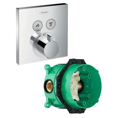 Термостат со скрытой частью Hansgrohe ShowerSelect 15763000S купить с доставкой. 100% Оригинал. Гарантия! Термостат со скрытой частью Hansgrohe ShowerSelect 15763000S купить с доставкой. 100% Оригинал. Гарантия!