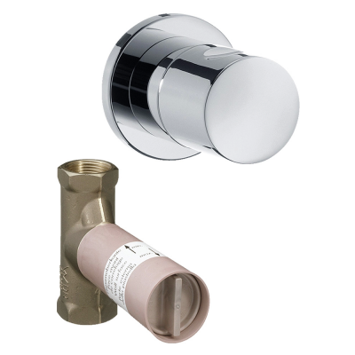 Вентиль запорный со скрытой частью Hansgrohe 15972000S52 хром купить с доставкой. 100% Оригинал. Гарантия!