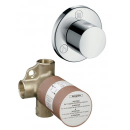 Переключатель потоков со скрытой частью Hansgrohe 15932000STrio хром Переключатель потоков со скрытой частью Hansgrohe 15932000STrio хром