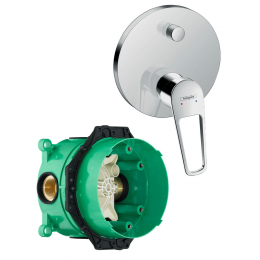 Смеситель для ванны со скрытой частью Hansgrohe Novus Loop 71345000S хром Смеситель для ванны со скрытой частью Hansgrohe Novus Loop 71345000S хром