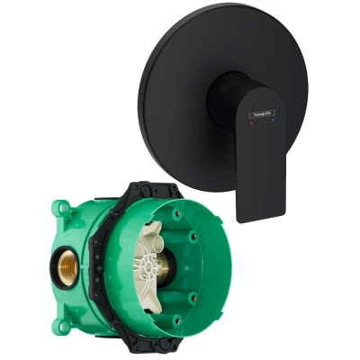 Смеситель для душа со скрытой частью Hansgrohe Rebris E 72668670S черный матовый купить с доставкой. 100% Оригинал. Гарантия! Смеситель для душа со скрытой частью Hansgrohe Rebris E 72668670S черный матовый купить с доставкой. 100% Оригинал. Гарантия!