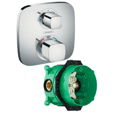 Термостат Hansgrohe Ecostat E 15708000S для ванны с душем, 2 режима купить с доставкой. 100% Оригинал. Гарантия! Термостат Hansgrohe Ecostat E 15708000S для ванны с душем, 2 режима купить с доставкой. 100% Оригинал. Гарантия!