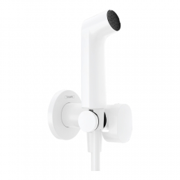 Комплект гигиенический душ со смесителем и скрытая часть Hansgrohe Bidette 29232700S белый