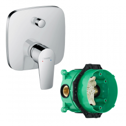 Смеситель для ванны со скрытой частью Hansgrohe Talis E 71745000S хром Смеситель для ванны со скрытой частью Hansgrohe Talis E 71745000S хром