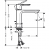 Смеситель для раковины Hansgrohe Rebris 72517000