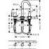 Смеситель Hansgrohe Logis 71133000 для раковины
