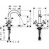 Смеситель Hansgrohe Logis Classic 71270000 для раковины