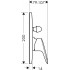 Смеситель Hansgrohe Logis 71409000 для ванны с душем, хром