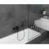 Смеситель Hansgrohe Vernis Shape 71450670 для ванны с душем, черный