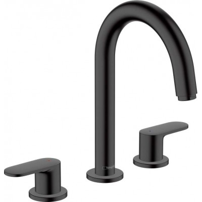 Смеситель Hansgrohe Vernis Blend 71553670 для раковины, черный